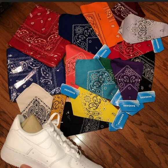 Custom Nike Air Force 1 Bandana - Picture 3 of 3